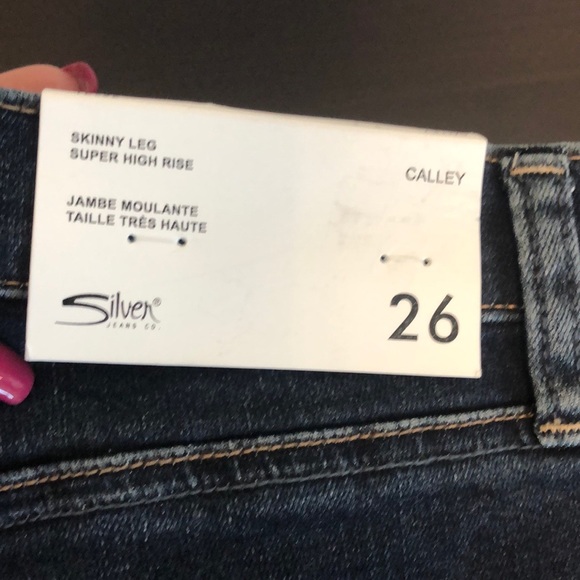 NWT high rise skinny Calley jean - Picture 3 of 10
